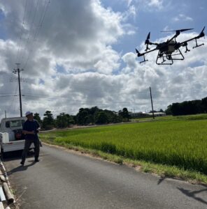 千葉県匝瑳市の散布